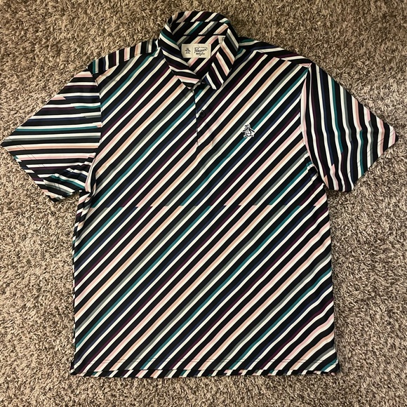 Penguin Diagonal Striped Polo Multicolor - Picture 1 of 7